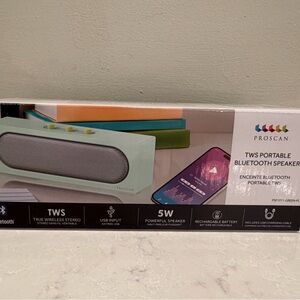 Proscan- Retro inspired Green TWS Portable Bluetooth Speaker